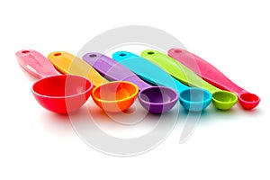 Colourful Measuring Spoons photo
