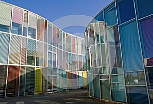 Colourful modern architecture