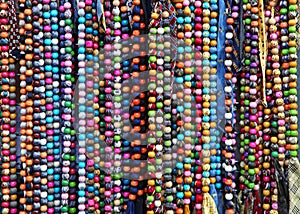 Colourful necklaces