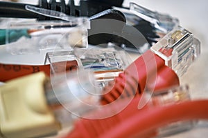 Colourful Network Cables