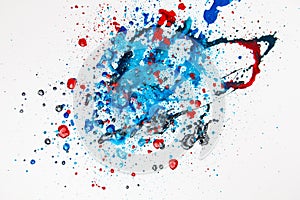 Colourful Paint Splashes