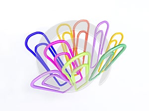 Colourful Paper Clips
