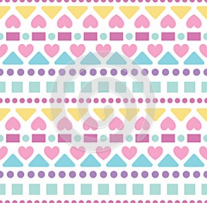 colourful pattern print vector art