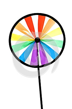 Colourful pinwheel