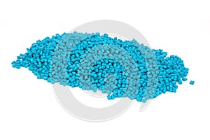 Colourful Plastic Granules