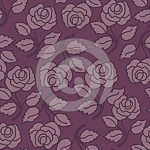 Colourful Plum, purple ,seamless pattern ,prints background