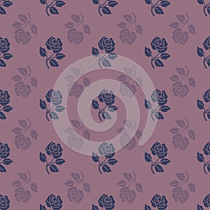 Colourful Plum, purple ,seamless pattern ,prints background