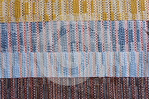 Colourful Samples Fabric Texture