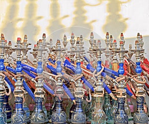 Colourful Sheesha Pipes