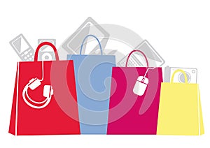 Colourful Shopping Bags