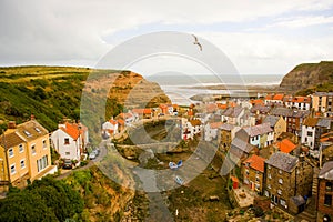 Colourful Staithes.