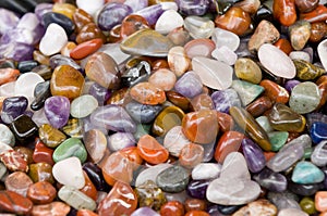 Colourful stones