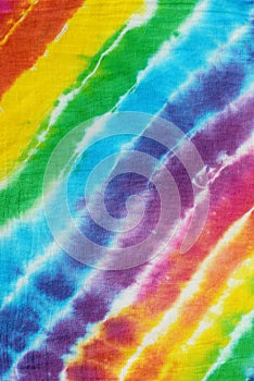 Colourful tie dye pattern background. photo