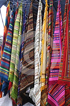 Colourful traditional crafts