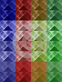 Colourful Triangles Background