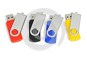 Colourful USB Pen Drives