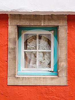 Colourful Wall and Window, Portmeirion