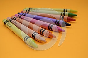 Colourful Wax School Drawing Crayons