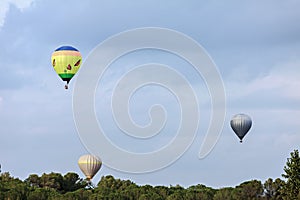 Colourfull balloons in the sky