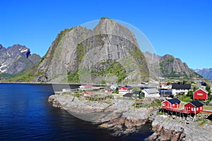 The colours of the little village of Hamnoey in Lofoten