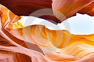 The colours of Lower Antelope canyon