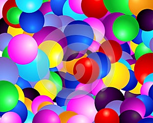 Colrful chocolate drops