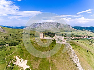 Coltesti fortress near Rimetea, Apuseni in Transylvania, Romania