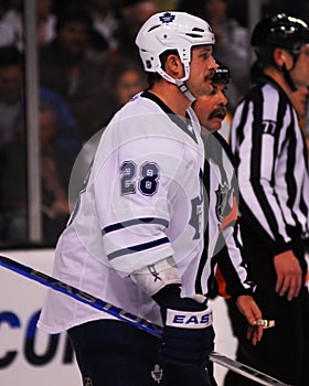 Colton Orr Toronto Mapleleafs