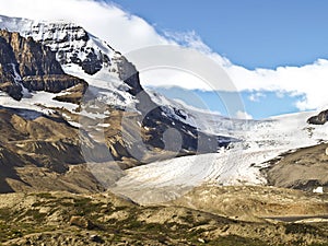 Columbia Ice field Glacier banff alberta canada