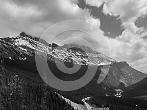 Columbia Icefield from Icefields Parkway
