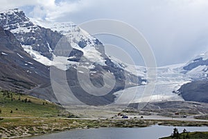 Columbia Icefield in Jasper National Park