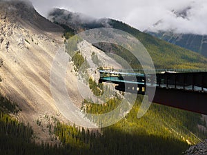 Columbia Icefields Skywalk Glacier photo