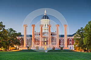 Columbia, Missouri, USA historic campus photo