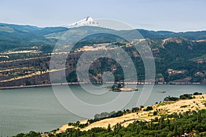 Columbia River Gorge and Mt Hood