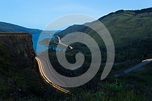 Columbia river gorge National scenic area overlook