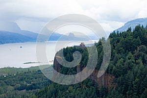 Columbia river gorge view