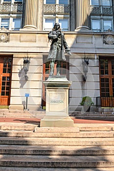 Columbia University Hamilton Statue