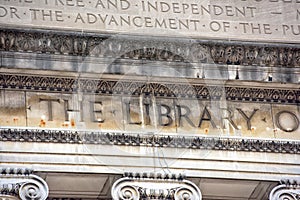 Columbia University Library in New York