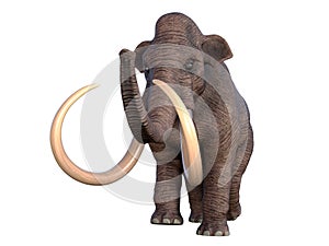 Columbian Mammoth Walking photo