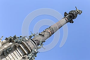 Columbus Monument in Barcelona