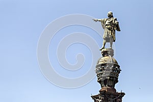 Columbus Monument in Barcelona