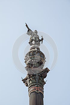 Columbus Monument in Barcelona
