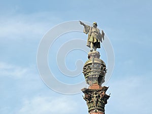 Columbus Monument in Barcelona