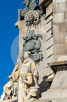 The Columbus Monument in Barcelona