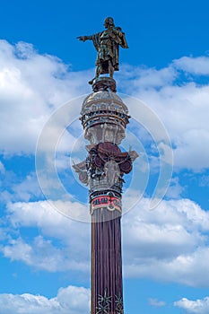 Columbus Monument, Barcelona, Catalonia, Spain