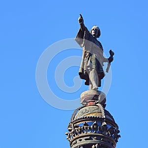 Columbus Monument in Barcelona