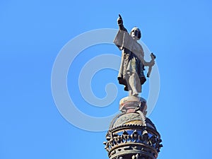 Columbus Monument in Barcelona