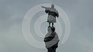 The Columbus Monument, Barcelona, Spain