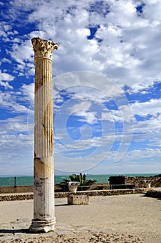 Column in Carthage