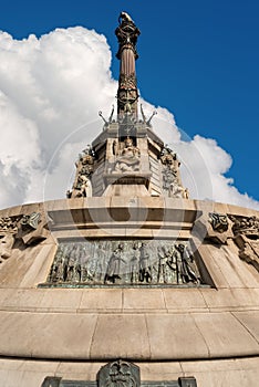 Column of Christopher Columbus - Barcelona Spain